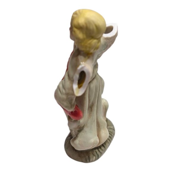 Vintage 9-Piece Ceramic Nativity Set Adelbrook 1990s Walmart Broken Angel Wing - Picture 4 of 15